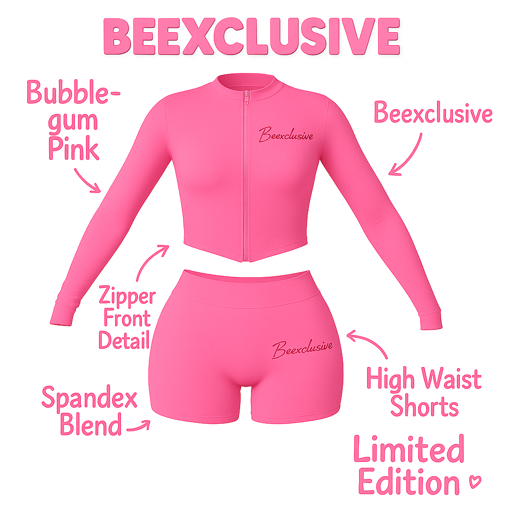 Bubble Gum Pink Beexclusive Set